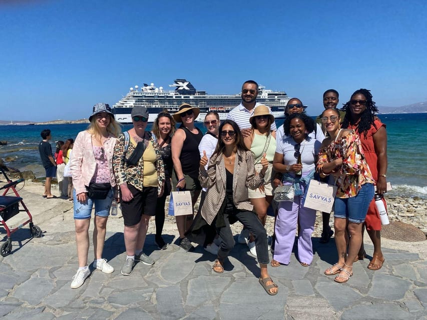 4Hour Mykonos Adventure Walk Town & Minivan Countryside Tour - Timing, walking, and practical limits