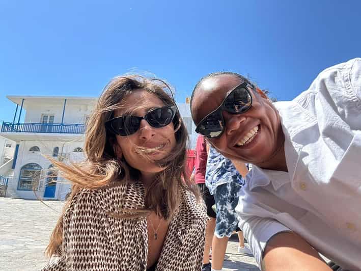 4Hour Mykonos Adventure Walk Town & Minivan Countryside Tour - Meeting near the old port
