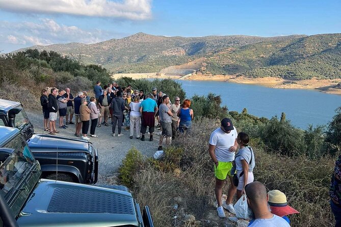 4x4 Landrover Safari Lasithi Plateau Free Pick up and Drop off - Krasi’s giant plane tree and Roman aqueducts