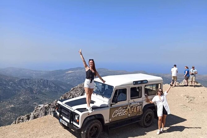 4x4 Landrover Safari Lasithi Plateau Free Pick up and Drop off - Entering the Cave of Zeus