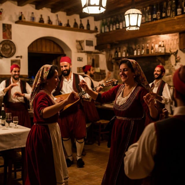 "A Night in Athens: Dinner and Music Under the Stars" - What the $57 fee really buys you