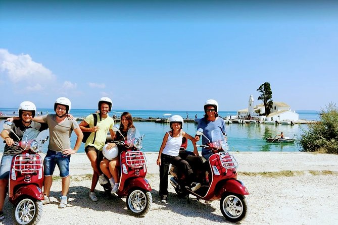 Above & Beyond Palaiokastritsa Corfu Vespa Scooter Tour - A brief pass through Corfu Old Town
