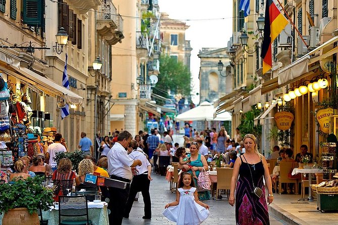 Achilleion Palace and Corfu Old Town Tour - Vlacherna Monastery and the Kanoni viewpoint