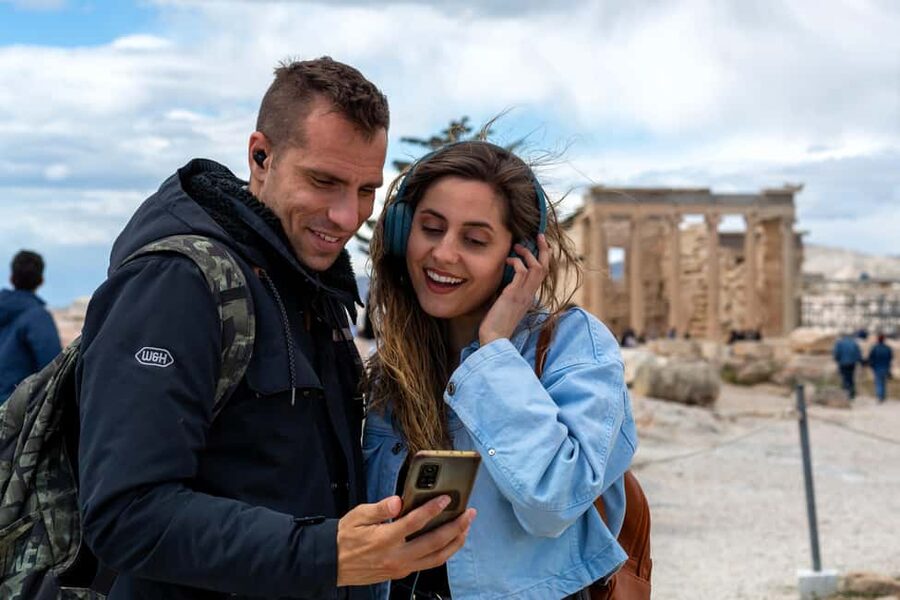 Acropolis: 3D representations & audiovisual self-guided tour - The Erechtheion and its unusual story