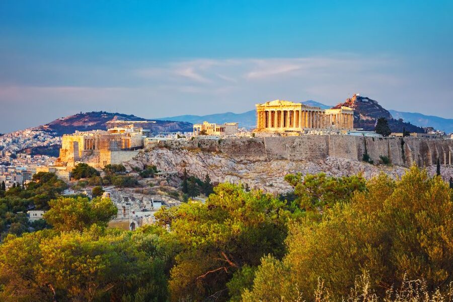 Acropolis: 3D representations & audiovisual self-guided tour - Using the 360-degree views and videos