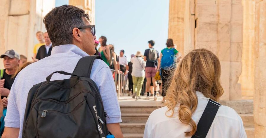 Acropolis & Acropolis Museum PRIVATE Expert led Guided Tour - Theater of Dionysus and the first layer of the walk