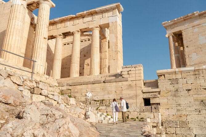 Acropolis and Acropolis Museum Private Tour with Licensed Expert - Taking time at the Parthenon