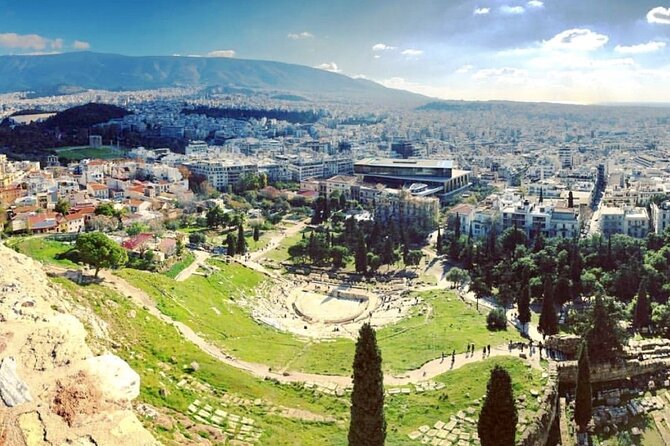 Acropolis monuments & Parthenon Walking Tour with Optional Acropolis Museum - Herod Atticus Odeon and the south slope