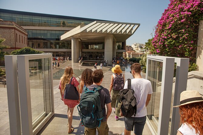 Acropolis of Athens and Acropolis Museum Tour - The Parthenon and the view across Athens