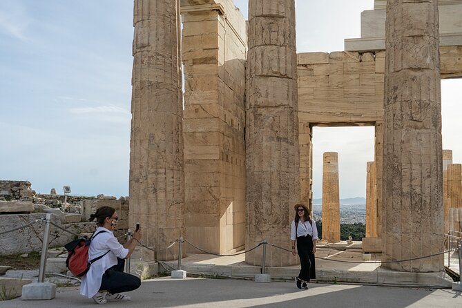 Acropolis of Athens and Acropolis Museum Tour - The climb to the Acropolis summit