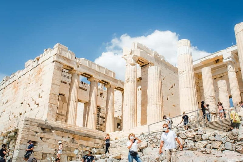 Acropolis, Parthenon and Plaka, Monastiraki Guided tour - Entering the Acropolis and meeting the Parthenon