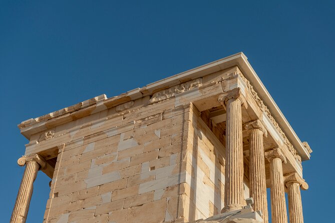 Acropolis Skip The Line Private Tour with Licensed Expert Guide - Temple of Athena Nike and the first great views