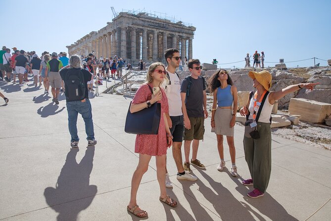 Acropolis Walking Tour, Including Syntagma Square & City Center - Dionysiou Areopagitou Street and the south slope