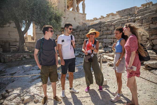 Acropolis Walking Tour, Including Syntagma Square & City Center - Entering the Acropolis and climbing to the top
