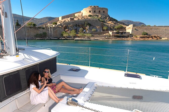 Ag. Nikolaos Catamaran to Spinalonga - Gourmet Meal & Water Toys - A five-hour cruise built around the water