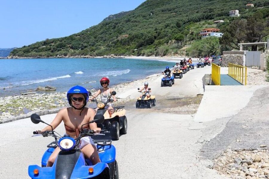 Agios Gordios: Corfu ATV Quad Tour with Lunch at Pink Palace - The beach stop and final hour