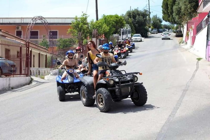 Agios Gordios: Corfu ATV Quad Tour with Lunch at Pink Palace - Safety, comfort, and who should skip it