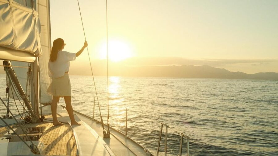 Agios Nikolaos: Golden Hour Sailboat Tour with Wine & Snacks - What the $112 price includes