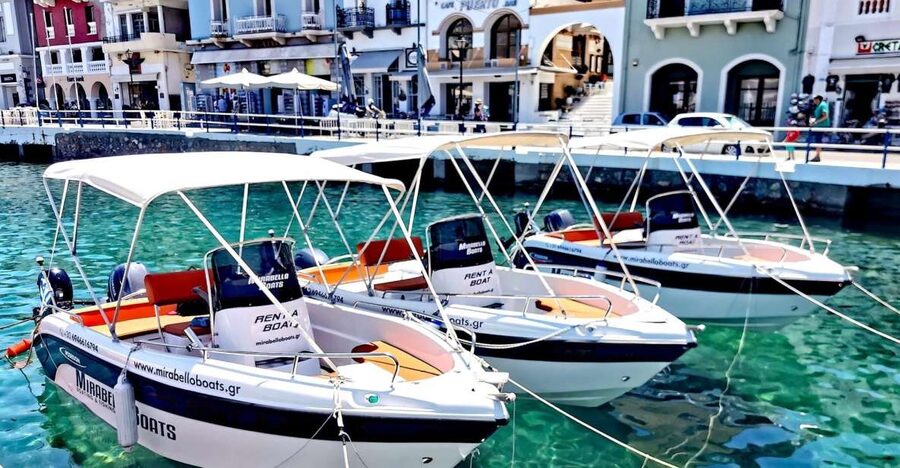 Agios Nikolaos: Motorboat or Speedboat Rental - Choosing between the motorboat and the RIB