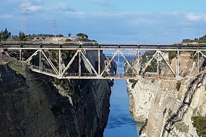 Argolis Private Full Day tour - Corinth Canal: a quick stop with a big view