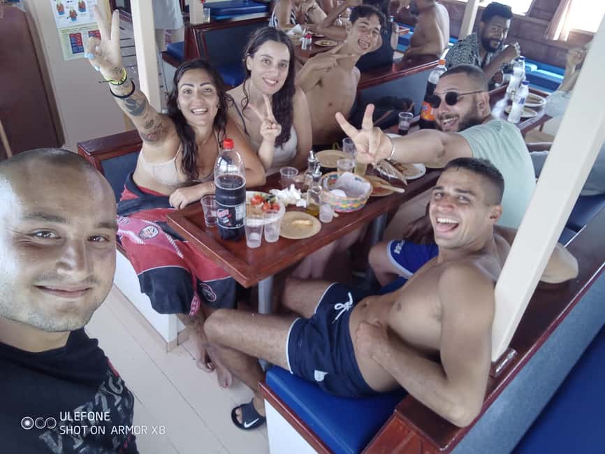 Argostoli: Full-Day Boat Cruise with Lunch - The Artemis water slide and time in the sea