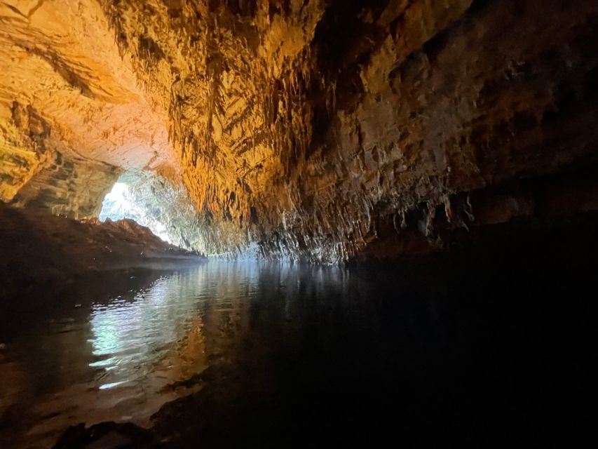 Argostoli: Melissani Lake, Drogarati Cave, and Myrtos Beach - Melissani Lake, the island’s most memorable stop