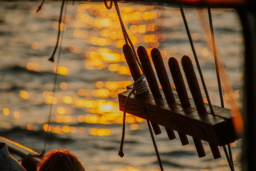 Argostoli: Sunset Cruise with Swim Stops, Dinner, and Wine - Equipment, comfort, and practical limits