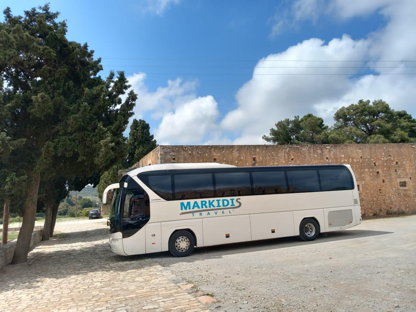 Arkadi, Melidoni, Margarites Half day - The guide and bus experience