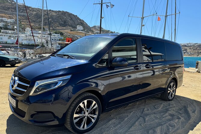 Arrival/Departure & Point to Point Transfer Services in Mykonos - Booking details that matter on Mykonos