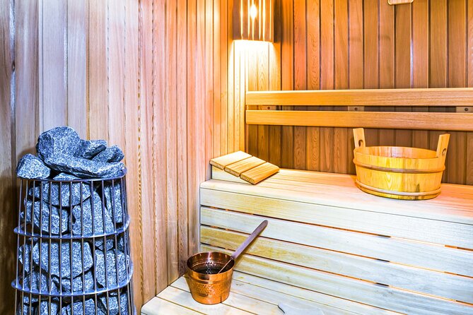 Artemis Hamam and Spa with Hotel Transfers Kos Island - Sauna, cold shower, scrub, and foam