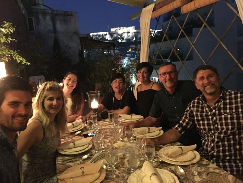Athens: 7-Course Dinner and Wine Pairing with Acropolis View - Starting with ouzo and Greek hospitality