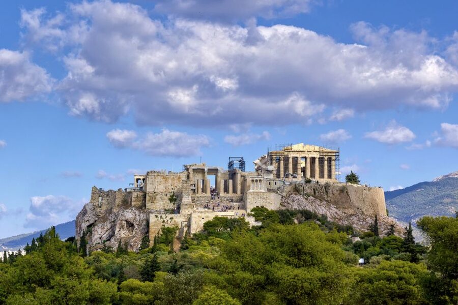 Athens: Acropolis & Acropolis Museum Ticket with Audio Guide - Entering the Acropolis Museum after the hilltop visit