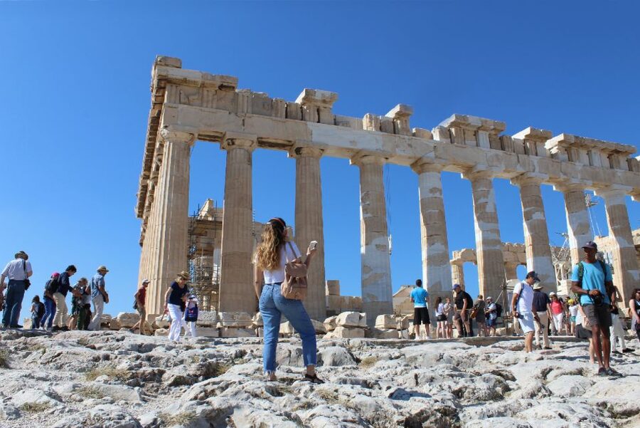 Athens: Acropolis & Acropolis Museum Ticket with Audio Guide - Getting to Acropolis Hill and using your timed ticket