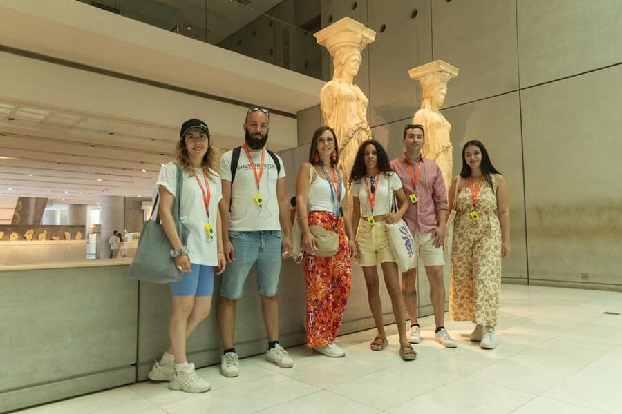 Athens: Acropolis and Acropolis Museum Premium Guided Tour - Reaching the Acropolis through the Propylaea