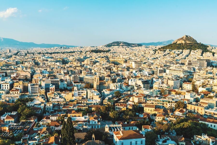 Athens: Acropolis and City Highlights Half-Day Tour - Olympian Zeus, Hadrian, and central Athens from the car