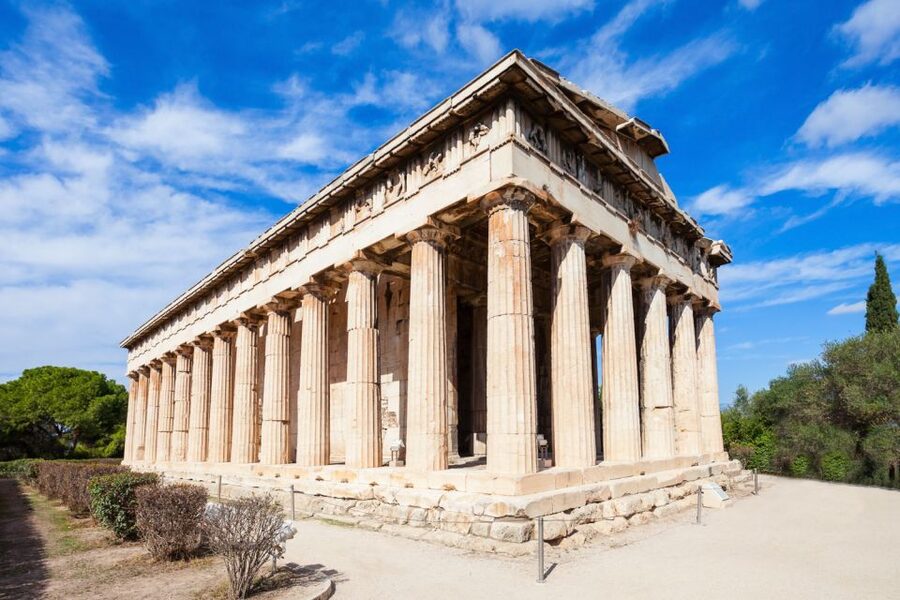 Athens: Acropolis and Mythology Highlights Small Group Tour - The Temple of Hephaestus and the final ancient-city lesson
