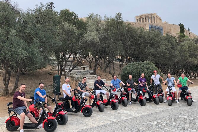 Athens Acropolis Official E-Scooter Guided Tour Fat E-Bike - Meeting at Chatzichristou Street
