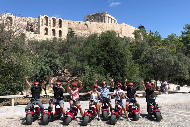 Athens Acropolis Official E-Scooter Guided Tour Fat E-Bike - Herod Atticus Odeon and Mars Hill