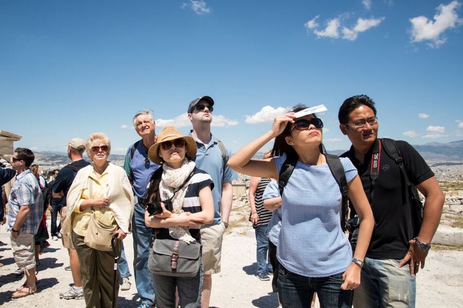 Athens: Acropolis, Parthenon & Acropolis Museum Guided Tour - Reaching the Propylaea and Temple of Nike