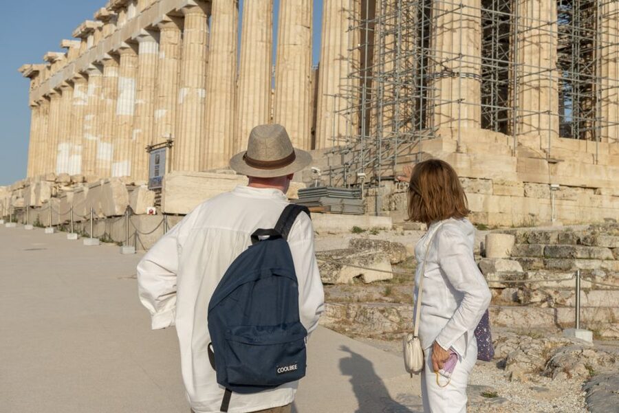 Athens: Acropolis & Plaka Neighborhood Private Walking Tour - The Parthenon, with more than a postcard view