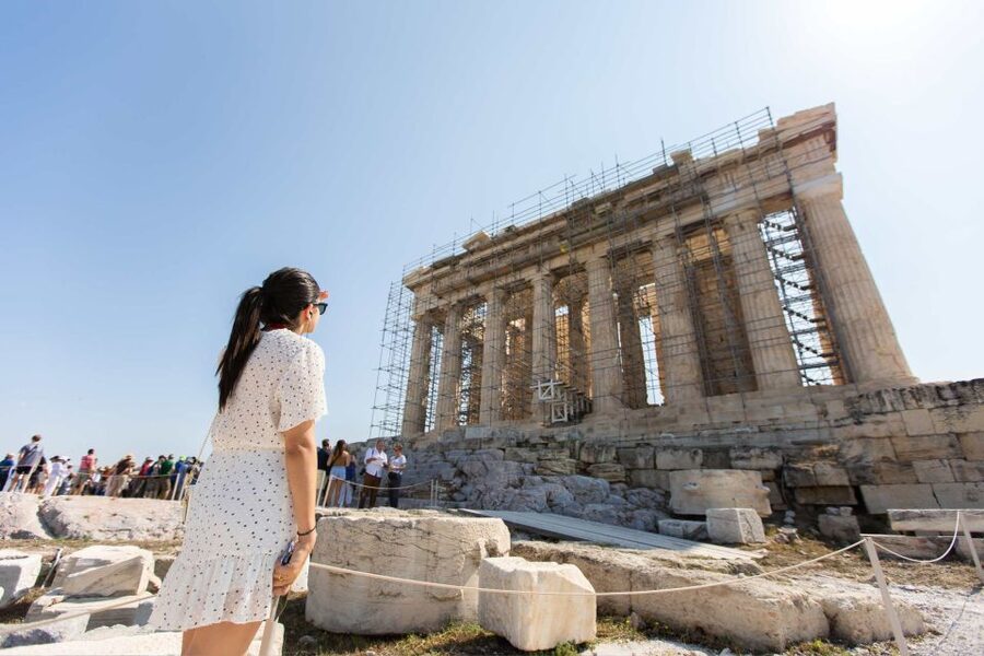 Athens: Acropolis Ticket & Optional Self-Guided Audio Tours - Starting at the South Entrance near the Acropolis metro