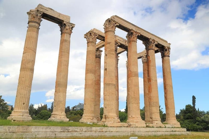 Athens: Acropolis & up to 5 Archaeological Sites Combo Pass - Temple of Olympian Zeus, a huge project left unfinished