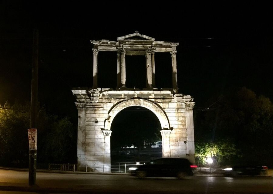 Athens: Acropolis Visit and City Night Tour - The Parthenon and the monuments above Athens