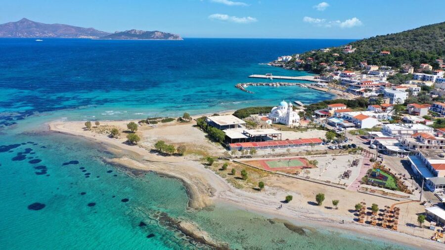 Athens: Aegina, Agistri & Metopi Swimming Cruise with lunch - Aegina: pistachios, harbor life, and optional history