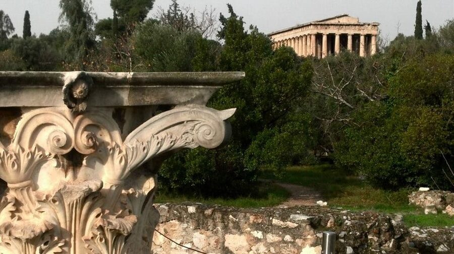 Athens: Agora and Hephaistos Temple Entrance Ticket - Reaching the Entrance at Thissio Square