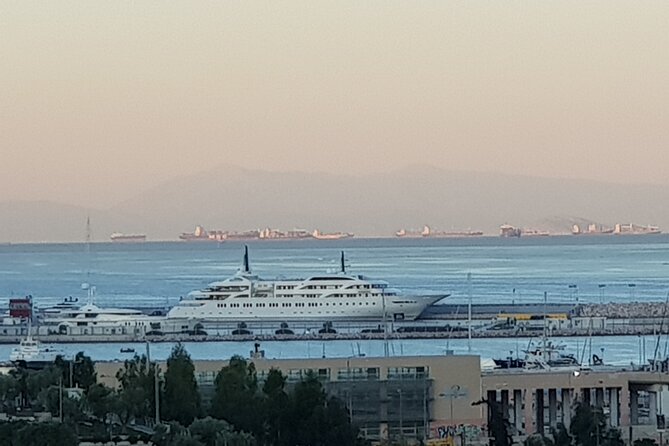 Athens Airport to Piraeus Cruise Terminal- Transfer By Mercedes E Class Wagon - Who gets the best value from the $167.18 price