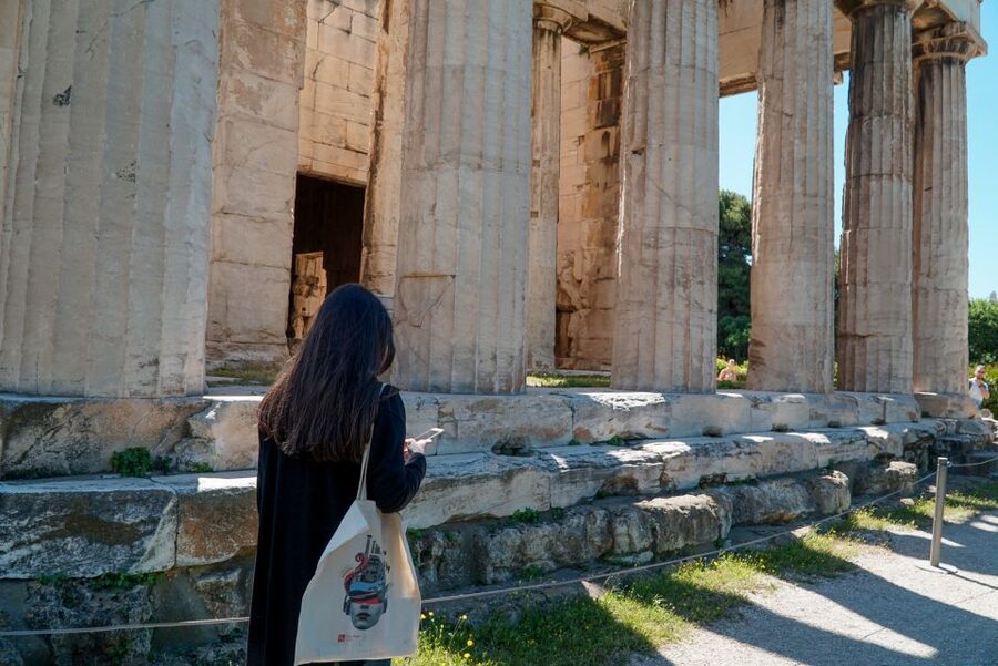 Athens: Ancient Agora E-Ticket and Audio Tour - The Agora Museum and the second-floor view
