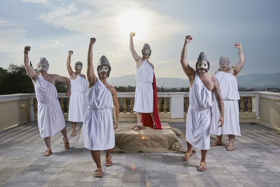 Athens: Ancient Greek Theater Performance - A rooftop stage beneath the Acropolis