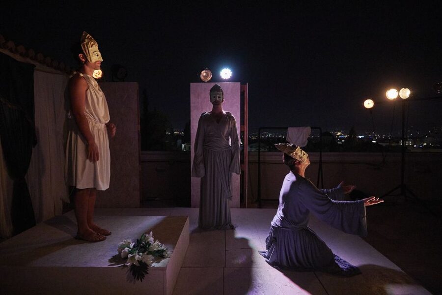 Athens: Ancient Greek Theater Performance - Acting, sound, and the small-stage effect