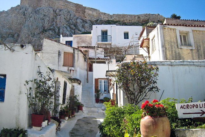 Athens at Night Small-Group Walking Tour with Dinner - A two-hour Greek taverna dinner in Thiseio